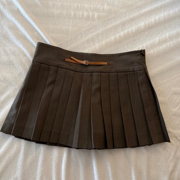 Zara mini herringbone skort size small - Picture 1 of 2